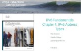IPv6 Fundamentals Chapter  4:  IPv6  Address Types