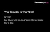 Your Browser Is Your SDK!