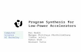 Program Synthesis for  Low-Power Accelerators