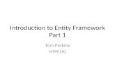 Introduction to Entity Framework Part 1