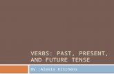 Verbs: past, present, and future tense