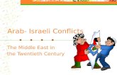 Arab- Israeli Conflicts