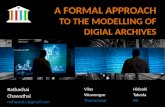A FORMAL APPROACH  TO THE MODELLING OF DIGIAL ARCHIVES