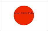 Japan 1945-Today