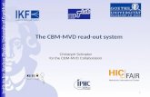The CBM- MVD read -out  system