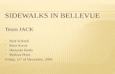 Sidewalks in  bellevue