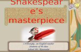 Shakespeare’s masterpieces