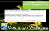 WALLACE RESOURCE LIBRARY Lecture  07  –  Mexican Herpetofauna and Adaptation