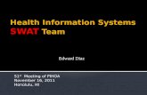 Health Information Systems SWAT  Team