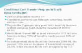 Conditional Cash  Trasnfer  Program in Brazil:  Bolsa Familia  (BF)