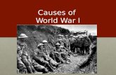 Causes of  World War I