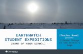 [Teacher Name]  presents: Climate Change at the Arctic’s Edge