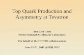 Top Quark Production and Asymmetry at  Tevatron