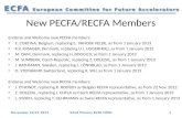 New PECFA/RECFA Members