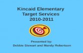 Kincaid Elementary  Target Services  2010-2011