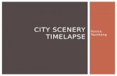 City Scenery  Timelapse