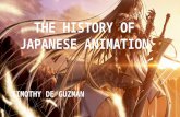 The history of Japanese animation
