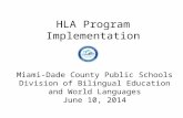 HLA Program Implementation