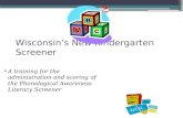 Wisconsin’s New Kindergarten Screener