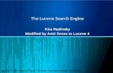 The  Lucene  Search Engine