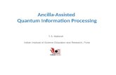 Ancilla-Assisted  Quantum  Information Processing