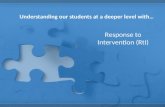 Understanding our students at a deeper level with…