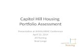 Capitol Hill Housing  Portfolio Assessment