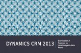 Dynamics CRM 2013