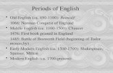 Periods of English