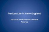 Puritan Life in New England