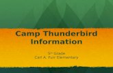 Camp Thunderbird Information