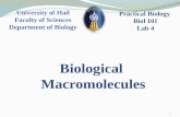 Biological  Macromolecules
