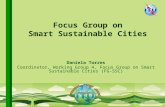 Daniela Torres Coordinator, Working Group 4, Focus Group on Smart Sustainable Cities (FG-SSC)