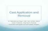 Cast Application and Removal