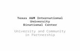 Texas A&M International University Binational  Center