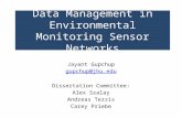 Data Management in Environmental Monitoring Sensor Networks