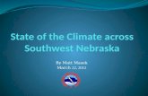 State of the Climate across Southwest Nebraska
