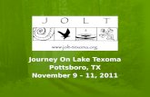 Journey On Lake  Texoma Pottsboro,  TX November 9 – 11, 2011