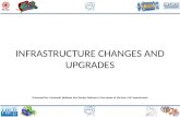 INFRASTRUCTURE CHANGES AND UPGRADES