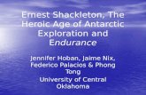 Ernest Shackleton, The Heroic Age of Antarctic Exploration and E ndurance