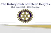 The Rotary Club of Killeen Heights