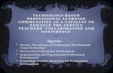 Agenda  Survey: Perceptions of Professional Development Using Technology