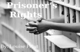 Prisoner’s  Rights