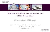 Federal Research Environment for STEM Education A Presentation to UC Riverside