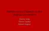 Patrick Henry’s Speech to the Virginia Convention