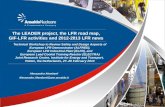 The LEADER project, the LFR road map,  GIF-LFR activities and 2012-2013 LFR news