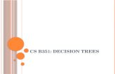 CS B351: Decision Trees
