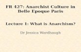 Fr 427: Anarchist Culture in Belle  Epoque  Paris