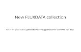New FLUXDATA collection