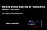 Helping Others Succeed at Fundraising